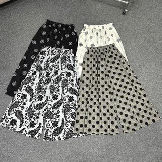 Quần Suông Nữ Dáng Váy Ống Rộng Big Size 40-80KG Lụa Mango Mềm Mát Lưng Thun 85cm 95cm 4 Màu