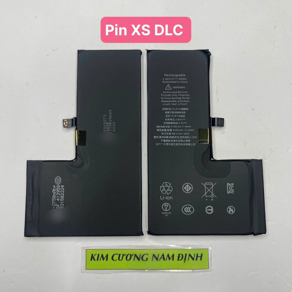 Pin Dung Lượng Chuẩn/ Cao & Cell Pin Cho X / XS / XS Max / XR / 11 / 11 Pro / 11 Pro Max - BH 12 Tháng | BigBuy360 - bigbuy360.vn