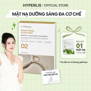 Mặt Nạ Dưỡng Sáng HYPERLIS BRIGHTENING GLOW MASK Niacinamide Tranexamic Acid Glutathione Mờ Thâm