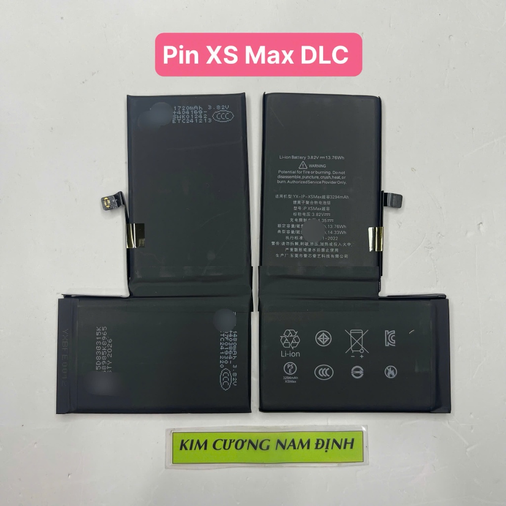 Pin Dung Lượng Chuẩn/ Cao & Cell Pin Cho X / XS / XS Max / XR / 11 / 11 Pro / 11 Pro Max - BH 12 Tháng | BigBuy360 - bigbuy360.vn