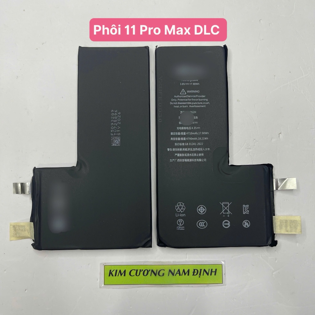 Pin Dung Lượng Chuẩn/ Cao & Cell Pin Cho X / XS / XS Max / XR / 11 / 11 Pro / 11 Pro Max - BH 12 Tháng | BigBuy360 - bigbuy360.vn