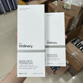 [Bill US](đọc mô tả) Toner Glycolic Acid 7% Toning Solution The Ordinary