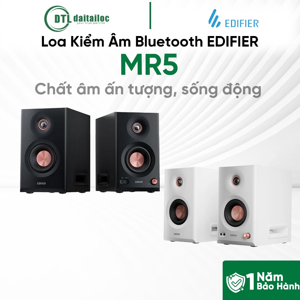 Loa Kiểm Âm Bluetooth EDIFIER MR5 Công Suất 110W Bluetooth 6.0 Hi-Res | Chính Hãng | Bảo Hành 12 Tháng