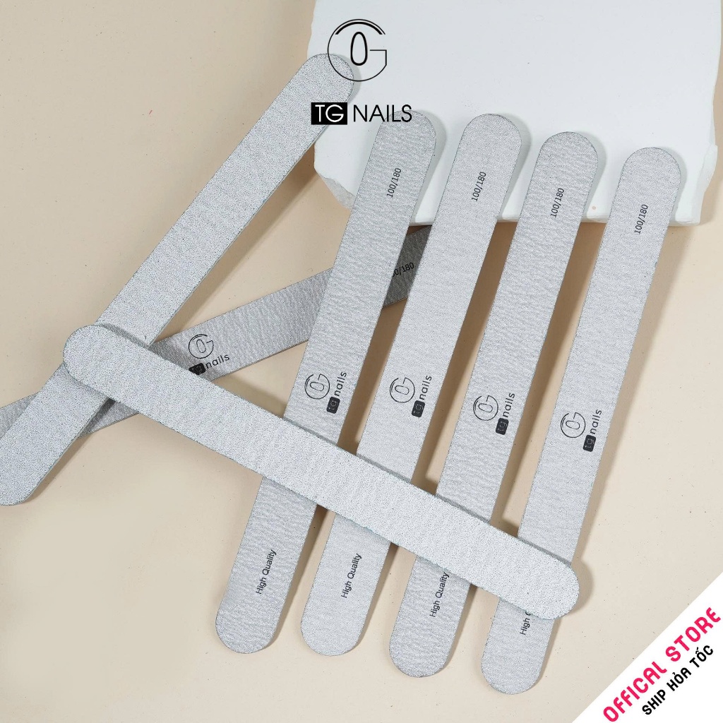 Combo dũa mỏng loại sắc size 100/180 hãng TG