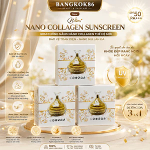 Kem Chống Nắng Wise Nano Collagen Sunscreen SPF50 PA+++ Mẫu Mới Nội Địa Thái Lan Chính Hãng