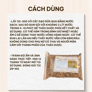 Dây Đau Xương Khô 1kg Nguyên Chất | Dược Liệu Khô Chọn Lọc | Thảo Dược Đạt Huyền