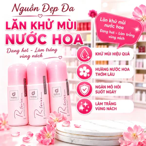 Lăn Nách Khử Mùi Rseries Hương Nước Hoa 50g – Ngăn Mồ Hôi, Khử Mùi, sạch mùi suốt 24H