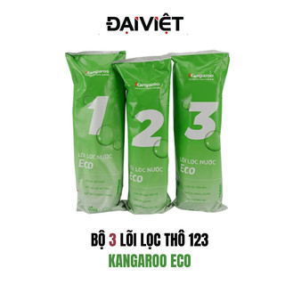 Combo 3 Lõi Lọc Thô số 123 Kangaroo ECO chính hãng
