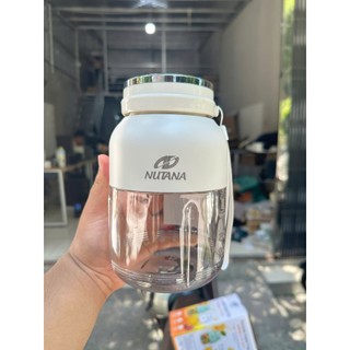 Máy xay sinh tố cầm tay NUTANA chính hãng 38 lưỡi dao công suất lớn 50w 800ml bảo hành 2 năm