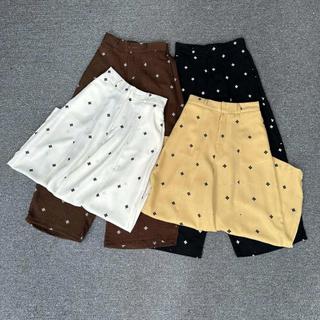 Quần Baggy Thụng Nữ Hình Trám Bigsize 40-70KG Cạp Khóa Trước Chun Sau Đũi Vân Mây Mềm Mát Dài 92cm Phù Hợp Đi Chơi Học C
