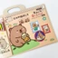 Set Quyển Tô Màu Kèm Bút Chì Màu Màu Nước Sáp Màu Chủ Đề Capybara Panda Quà Tặng Cho Bé MUN STORE SQVEBM5