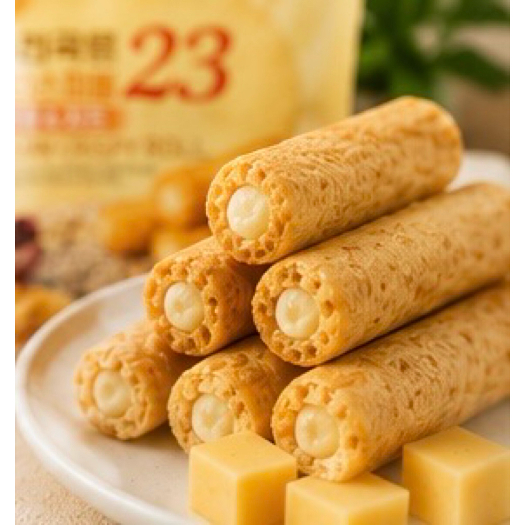 Bánh 23 loại ngũ cốc Grain Crispy Roll Cheese 500g Hàn Quốc