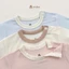 Bộ Sơ Sinh Embes, Bộ Dài Tay Ngực Thêu Hình Cạp Cao Chất Viscose Mềm Mại Cho Sơ Sinh Từ 0-9 Tháng