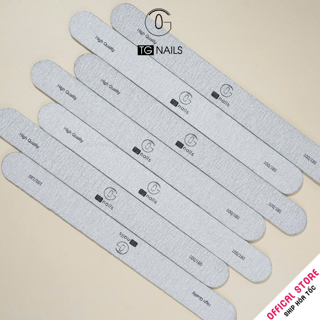 Combo dũa mỏng loại sắc size 100/180 hãng TG