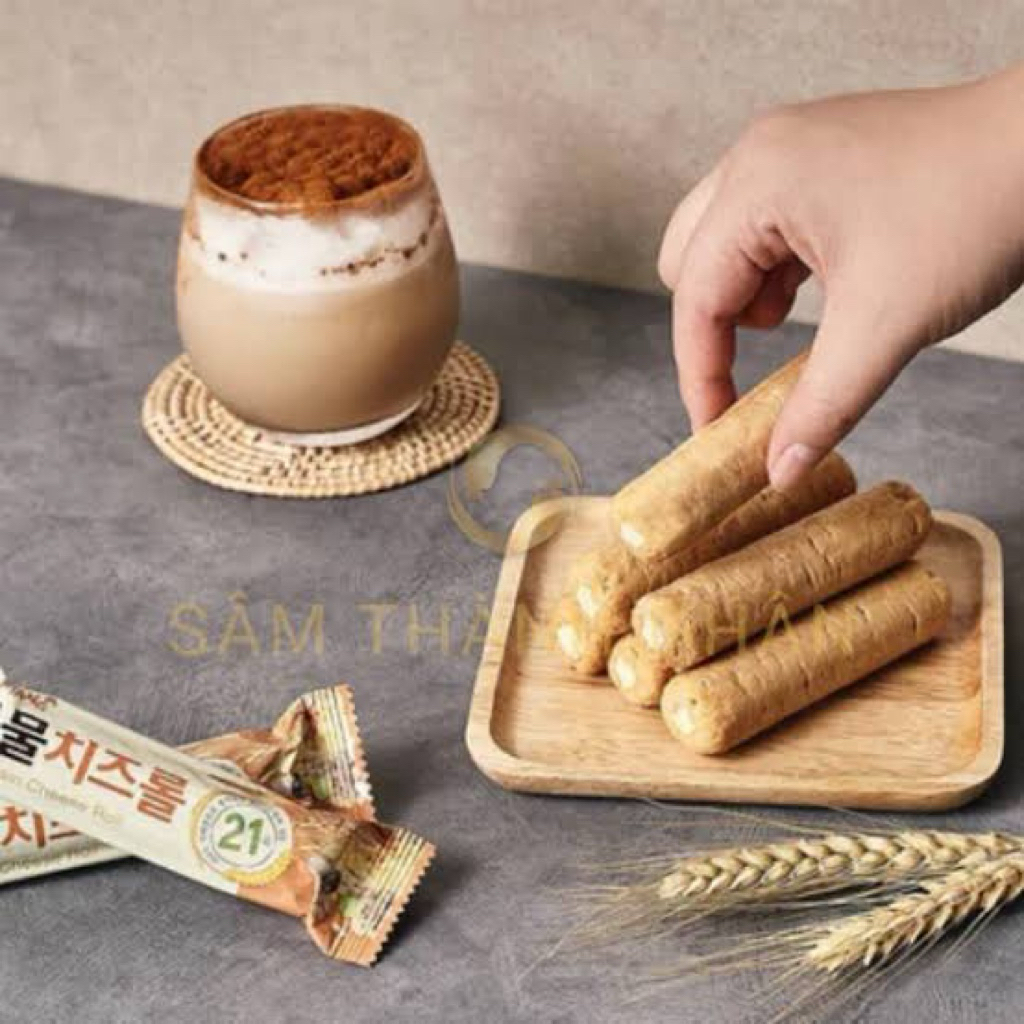 Bánh 23 loại ngũ cốc Grain Crispy Roll Cheese 500g Hàn Quốc