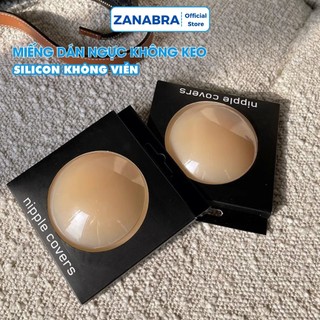 Miếng Dán Ngực Không Keo, Dán Ngực Tự Thân Silicon Không Viền Chống Nước ZANABRA D172