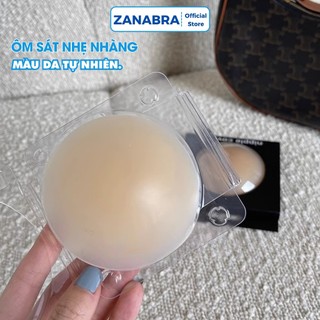 Miếng Dán Ngực Không Keo, Dán Ngực Tự Thân Silicon Không Viền Chống Nước ZANABRA D172