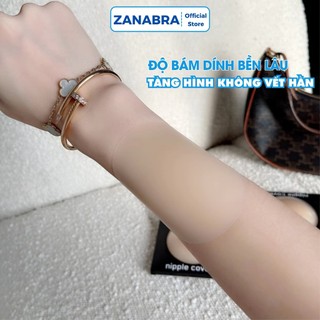 Miếng Dán Ngực Không Keo, Dán Ngực Tự Thân Silicon Không Viền Chống Nước ZANABRA D172