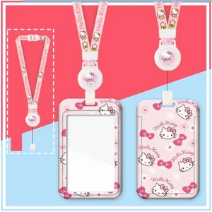 Bao Đựng Thẻ Kèm Dây Rút Co Giãn Hello Kitty Dễ Thương, Thẻ Học Sinh Sinh Viên MUN STORE DTKITTY29