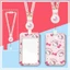 Bao Đựng Thẻ Kèm Dây Rút Co Giãn Hello Kitty Dễ Thương, Thẻ Học Sinh Sinh Viên MUN STORE DTKITTY29