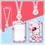 Bao Đựng Thẻ Kèm Dây Rút Co Giãn Hello Kitty Dễ Thương, Thẻ Học Sinh Sinh Viên MUN STORE DTKITTY29