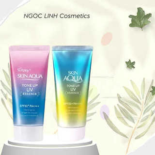 Kem Chống Nắng Skin Aqua Nâng Tone Trắng Sáng Tone Up UV SPF 50+ PA++++ SunPlay 80gr