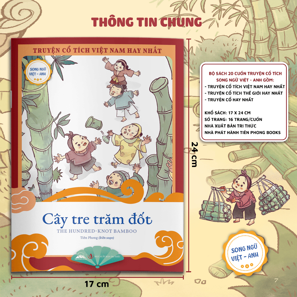 Sách - Combo 10 Cuốn Truyện Cổ Tích Việt Nam, Thế Giới Cho Bé