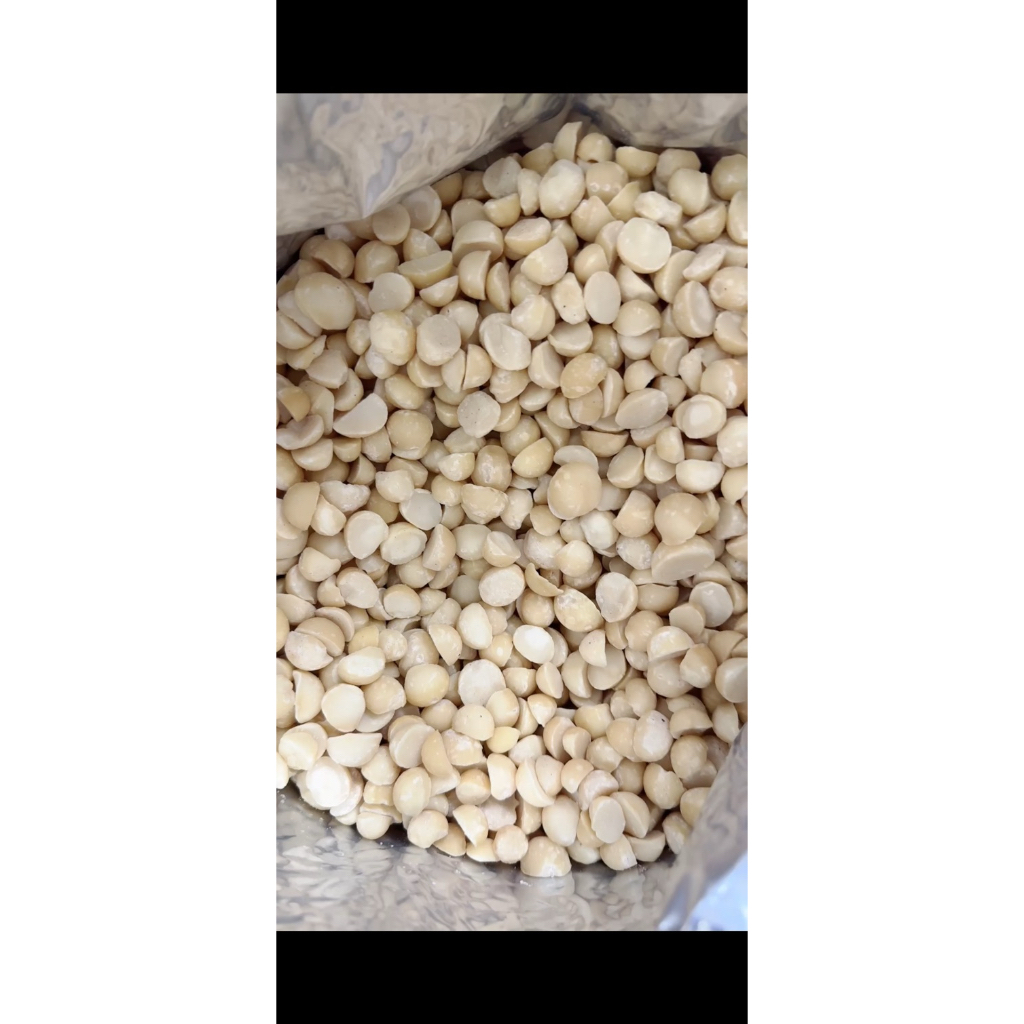 Nhân Macca Úc vỡ đôi hủ 510g (cả trọng lượng hủ)