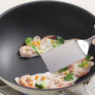 Xẻng Chiên Xào Inox 304 – Inox Dày Dặn, Không Gỉ, Dùng Cho Bếp Gia Đình & Nhà Hàng