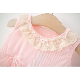 Váy công chúa bé gái dự tiệc 9th-4 tuổi lấp lánh thun cotton dễ chịu thoải mái D1356 Bí Ngô Nhỏ