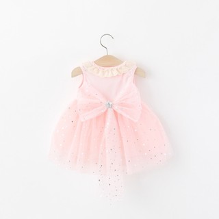 Váy công chúa bé gái dự tiệc 9th-4 tuổi lấp lánh thun cotton dễ chịu thoải mái D1356 Bí Ngô Nhỏ