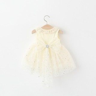 Váy công chúa bé gái dự tiệc 9th-4 tuổi lấp lánh thun cotton dễ chịu thoải mái D1356 Bí Ngô Nhỏ