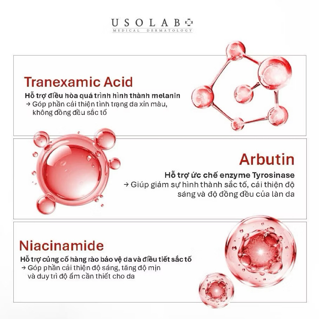 Livestream Kem ủ trắng mặt Usolab - Dưỡng Trắng Nâng Tone, Mờ Nám Thâm, Căng Bóng Da 50ml