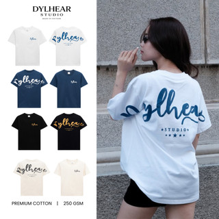 Áo Thun DYLHEAR In 2 Mặt Signature Tee 100% Cotton 250gsm Co Giãn Thoáng Mát A01