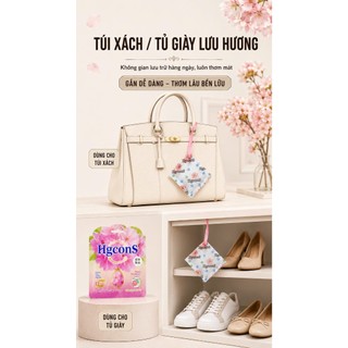 Túi Treo Thơm Mát 18g Khử Mùi Tủ Quần Áo, Phòng Ngủ, Tủ Giày, Túi Xách, Xe Hơi - Lưu Hương Thơm Lâu