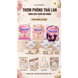 Túi Treo Thơm Mát 18g Khử Mùi Tủ Quần Áo, Phòng Ngủ, Tủ Giày, Túi Xách, Xe Hơi - Lưu Hương Thơm Lâu