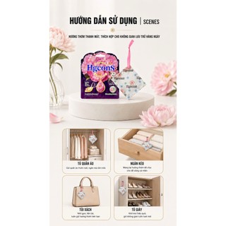 Túi Treo Thơm Mát 18g Khử Mùi Tủ Quần Áo, Phòng Ngủ, Tủ Giày, Túi Xách, Xe Hơi - Lưu Hương Thơm Lâu