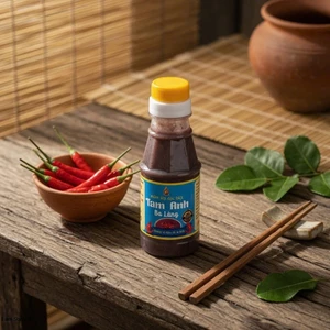 Quà tặng 1 Mắm tép hoặc 1 Mắm tôm loại dùng thử 100g, thơm ngon chuẩn bị Ba Làng - Mắm Tam Anh Ba Làng