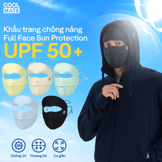 [MỚI]Khẩu trang full face nam nữ unisex chống nắng, bụi Sun Protection UPF50