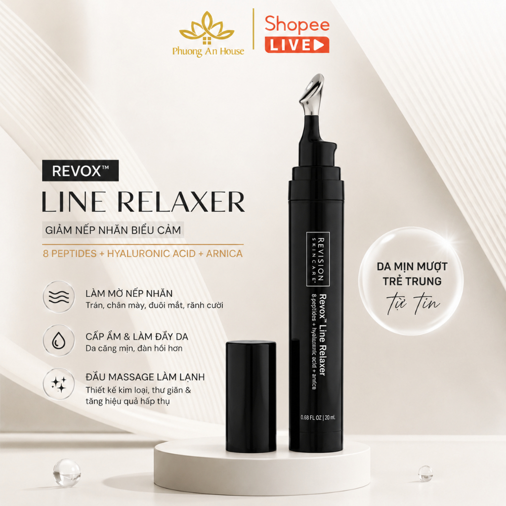 Serum xoá nhăn toàn diện Revision Skincare REVOX LINE RELAXER 20mL