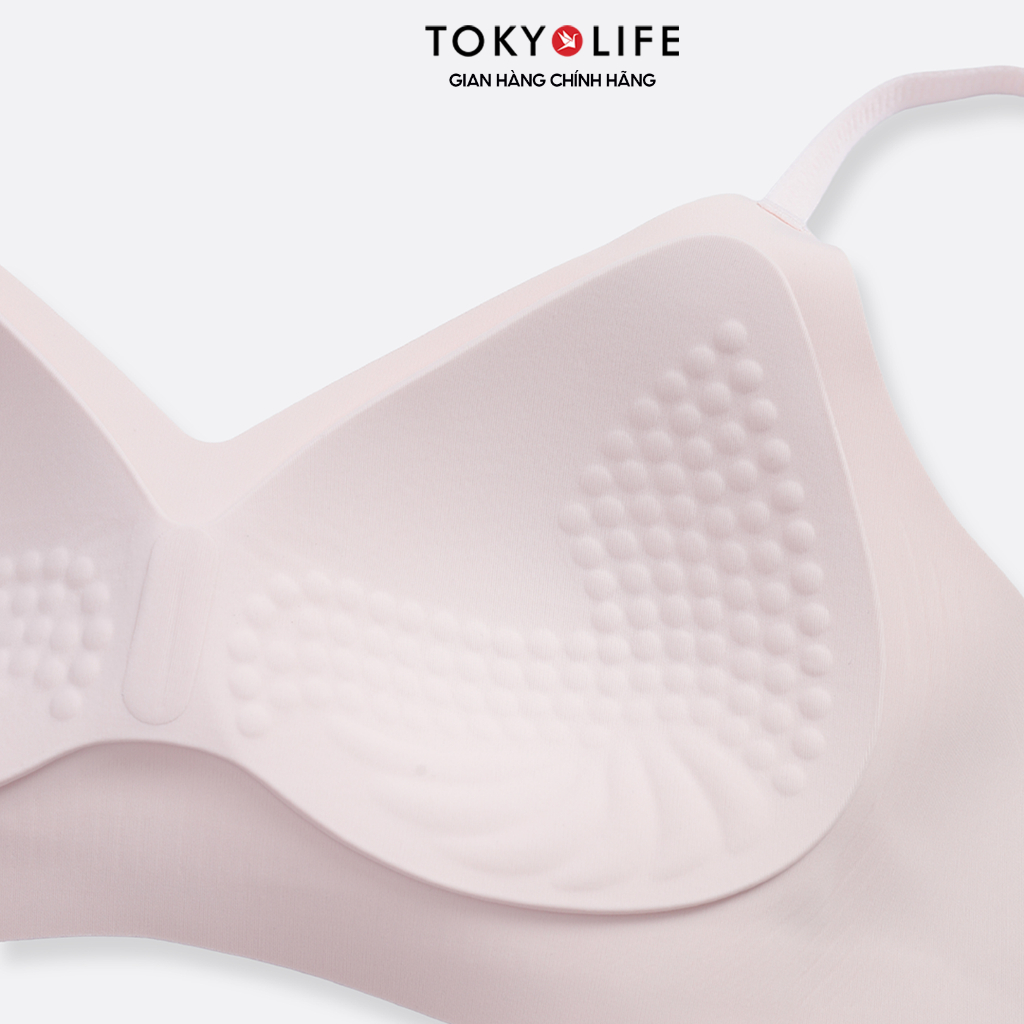Áo Bra Nữ TOKYOLIFE Tàng Hình Không Viền Không Gọng COMFORT Siêu Mềm Nhẹ Nâng Ngực Thoáng Khí - 40006071
