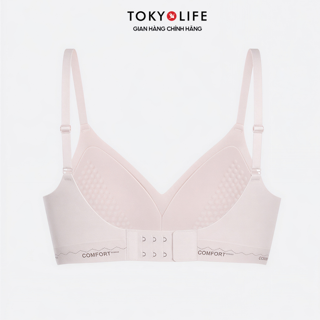 Áo Bra Nữ TOKYOLIFE Tàng Hình Không Viền Không Gọng COMFORT Siêu Mềm Nhẹ Nâng Ngực Thoáng Khí - 40006071