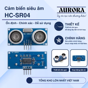 Cảm Biến Siêu Âm HC-SR04 Đo Khoảng Cách 2cm-4m 5V Module Ultrasonic Cho Arduino Robot DIY