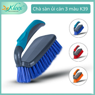[Kleex] Bàn chải chà sàn nhựa tay cầm cán ủi hai màu tiện lợi, bàn chải giặt đồ, cọ nhà vệ sinh đa năng - K39