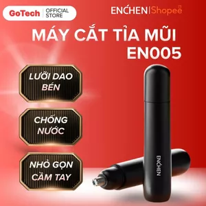 Máy Cắt Tỉa Lông Mũi Enchen EN005 | Đầu tỉa xoay 360, Không gây xước da, Tỉa Lông Mũi và Tai