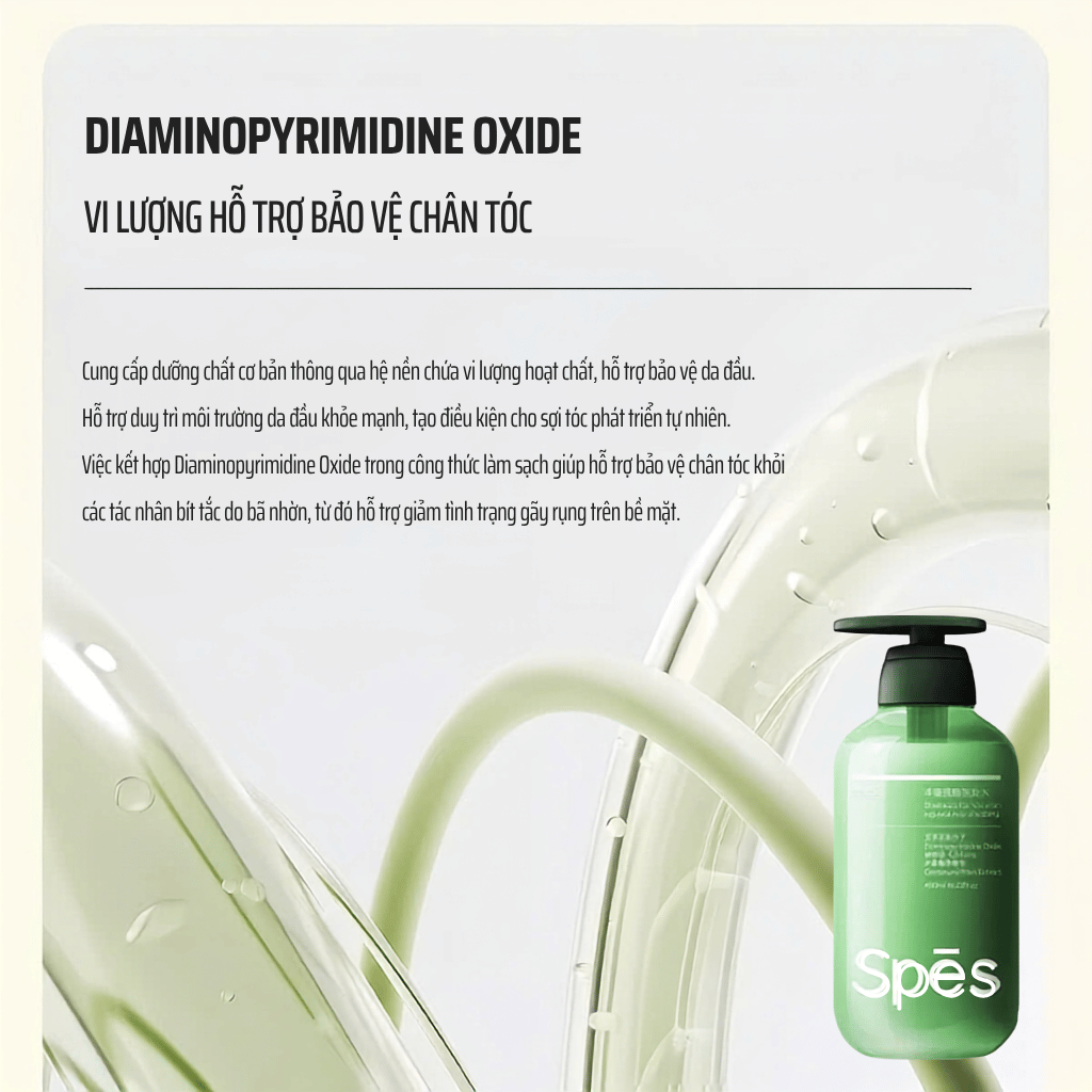Bộ dầu gội xả SPES làm phồng, hỗ trợ giảm gãy rụng, giúp tóc chắc khỏe bồng bềnh 480ml