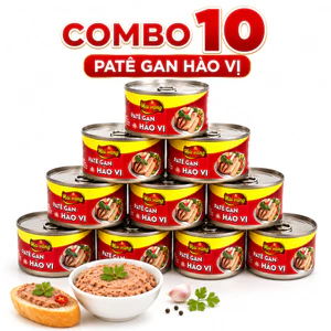 Patê Gan Hảo Vị Vissan – Date 2029, HSD 36 Tháng, Ăn Liền Tiện Lợi