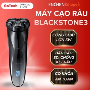 Máy Cạo Râu Enchen Blackstone 3 Chống Nước IPX7, Đầu Cạo 3D Ôm Sát Tự Mài Bén - BH 12 tháng