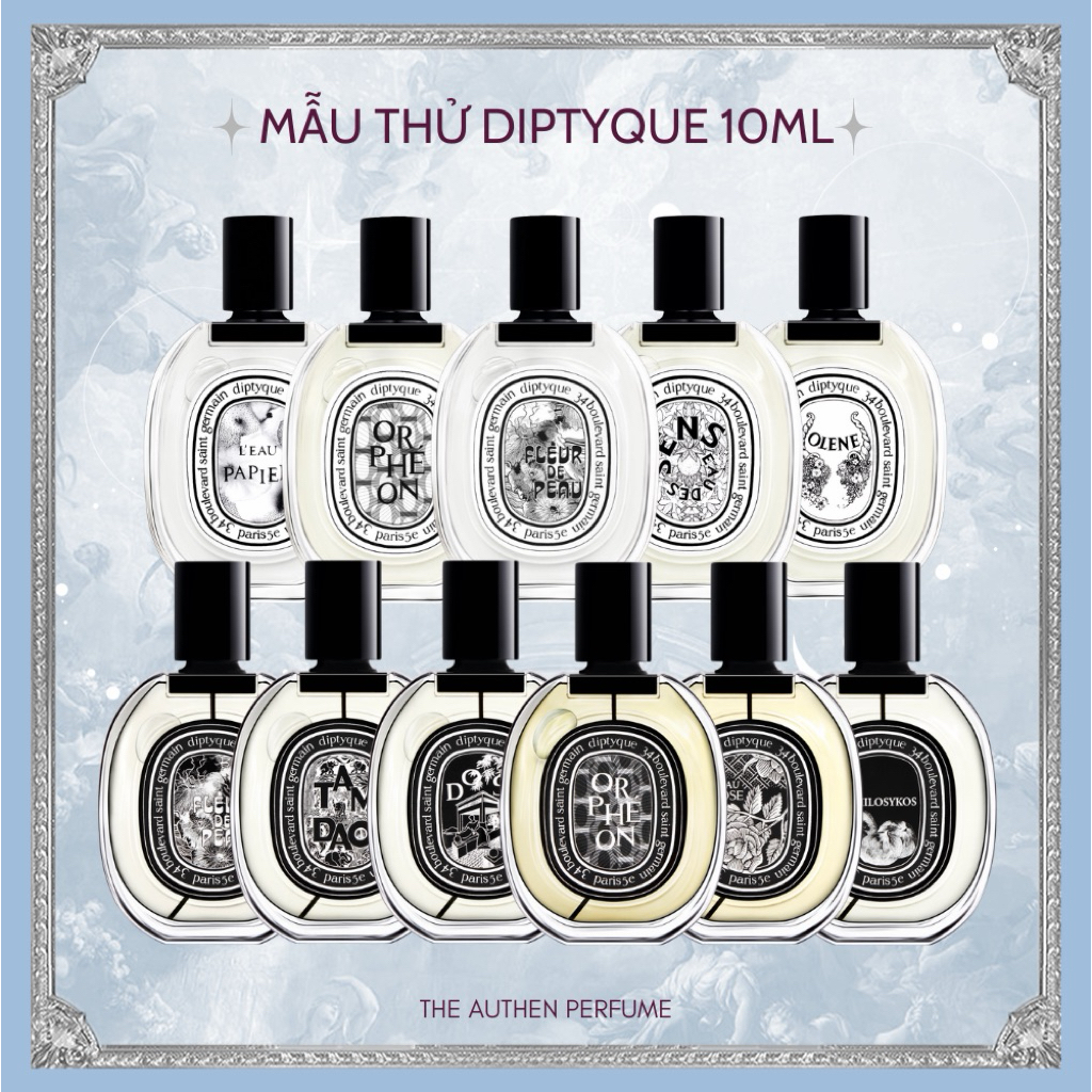 Tổng Hợp Nước Hoa Unisex Diptyque 5ml-10ml | The Authen Perfume | BigBuy360 - bigbuy360.vn