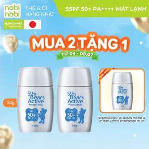 Kem chống nắng Omi Sun Bears chống thấm nước, lâu trôi & mát lạnh SPF 50+ PA++++ 30g (Hàng chính hãng)